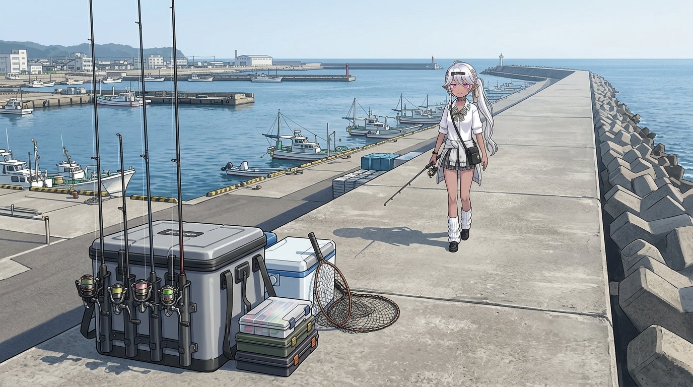 大容量バッカンをベースキャンプとして活用するアジングのランガン戦術